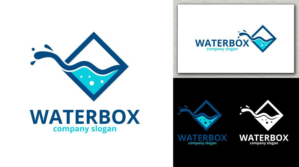 Boxes Logo - Water - Box Logo - Logos & Graphics