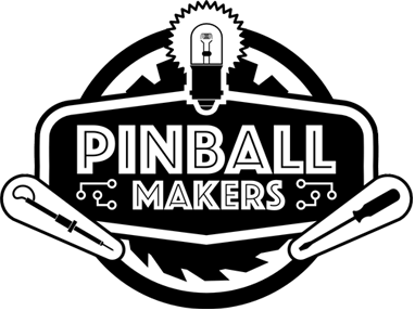 Pinball Logo - Pinball Makers. Electronics Class. Pinball, Arcade, Poker