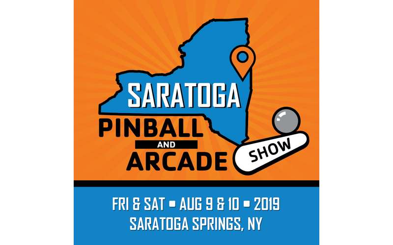 Pinball Logo - Saratoga Pinball & Arcade Show