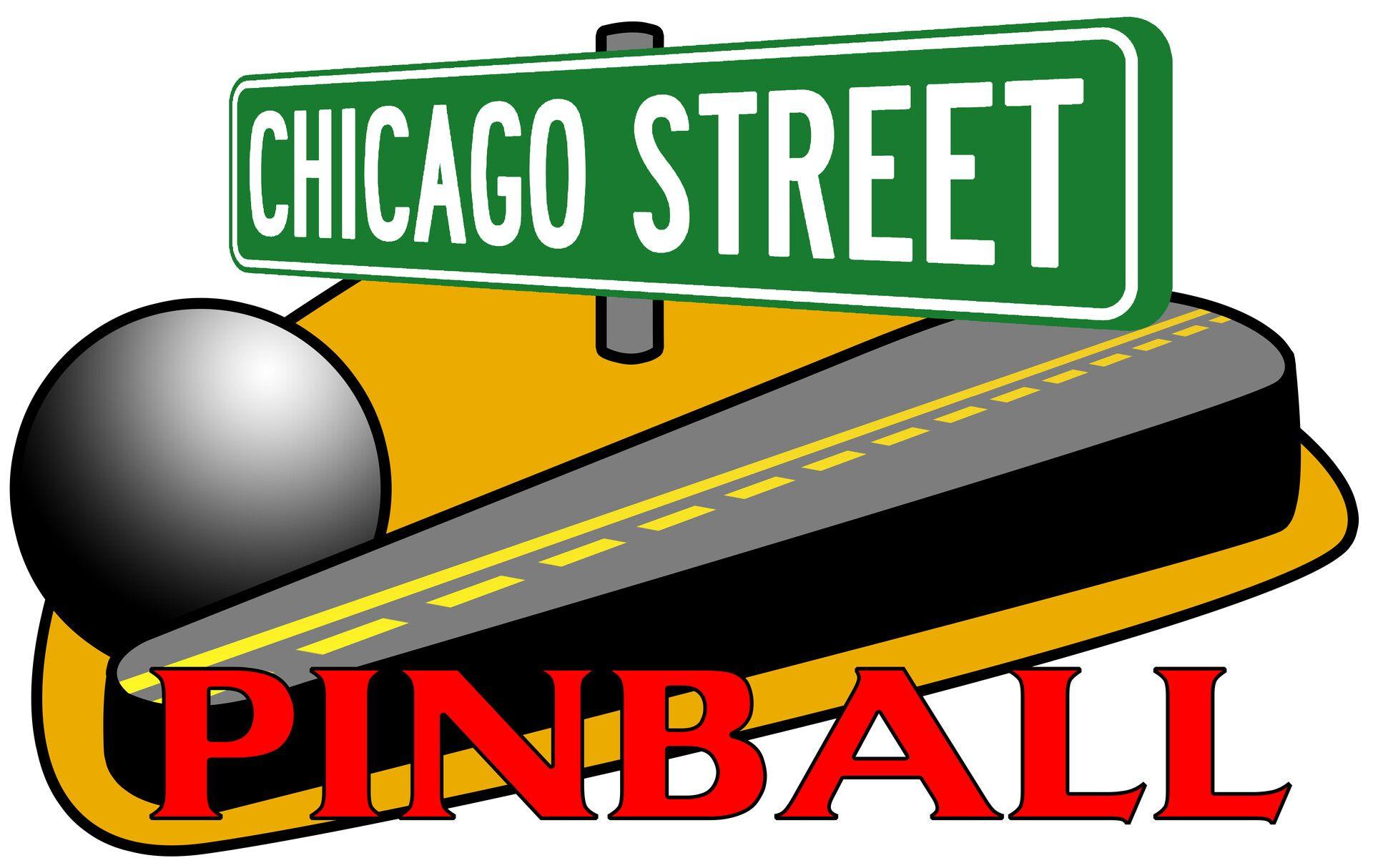 Pinball Logo - Chicago Street Pinball Logo Design, Brandon Diaz