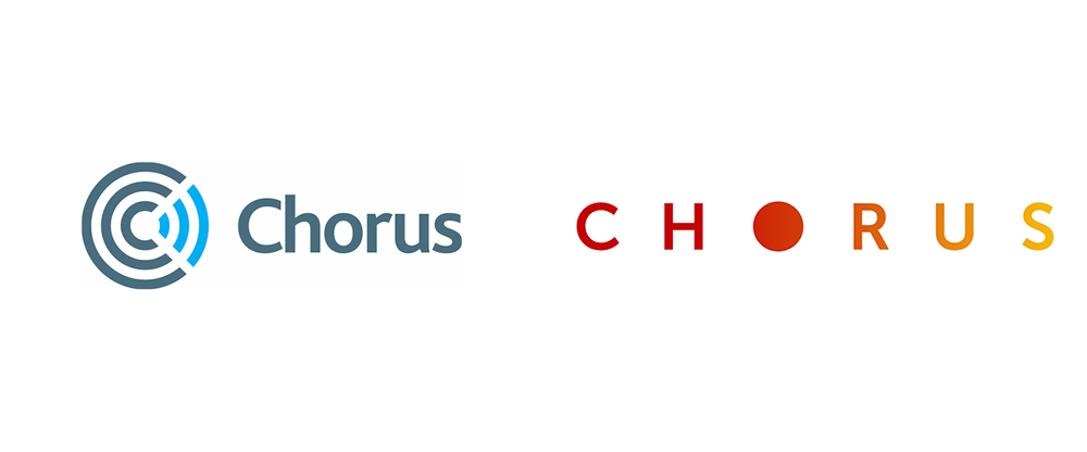 Chorus Logo - Brand New: New Logo for Chorus
