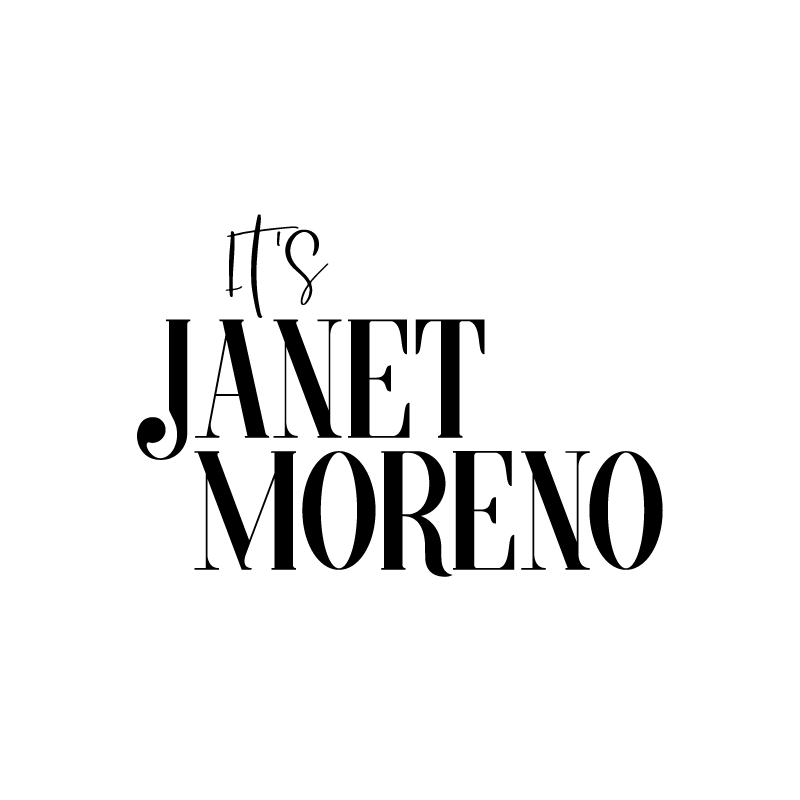 It's Logo - Logo - It's Janet Moreno - Hue Code Design Studio