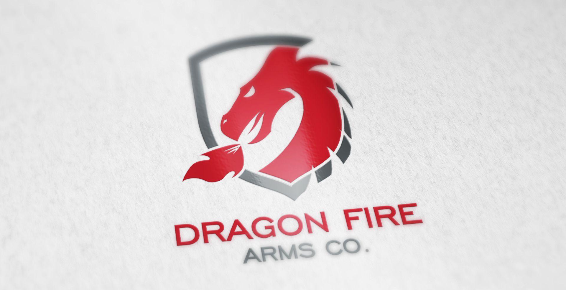 Dragonfire Logo - Logo design for the company Dragon Fire Arms | KD Branding