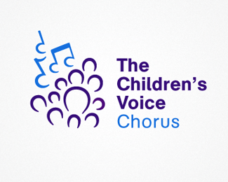 Chorus Logo - Logopond, Brand & Identity Inspiration The Children's Voice