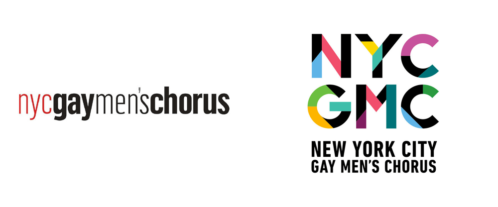 Chorus Logo - Brand New: New Logo and Identity for New York City Gay Men's Chorus