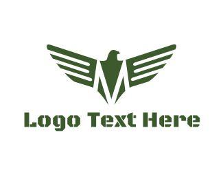 Miltary Logo - Military Eagle Emblem Logo