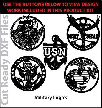 Miltary Logo - Military Logos | FreeDXF | FreeDXF