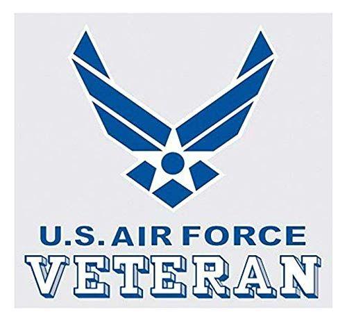 Miltary Logo - United States Air Force Veteran Logo Car Decal US Military Gifts USAF  Products