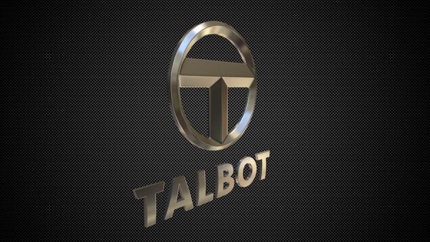Talbot Logo - Talbot logo 3D Model in Parts of auto 3DExport