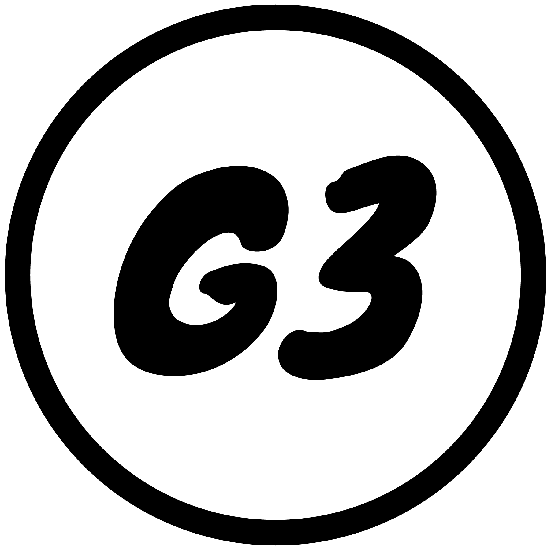 G3 Logo - G3 Logo - black | Print Aura - DTG Printing Services