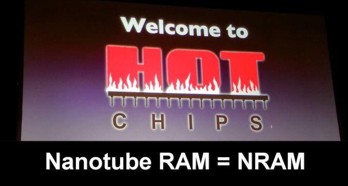 Nanotubes Logo - Hot Chips 2018: Nanotubes as DRAM from Nantero, a Live Blog