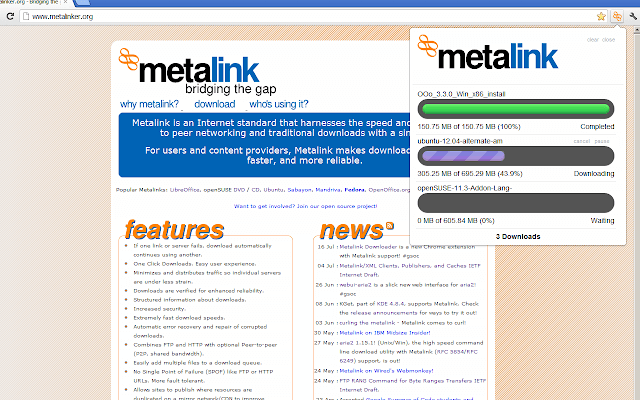 Metalink Logo - Metalink Downloader