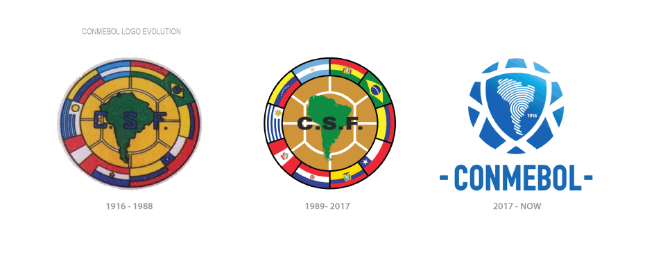 Conmebol Logo - Football teams shirt and kits fan: CONMEBOL Logo Evolution
