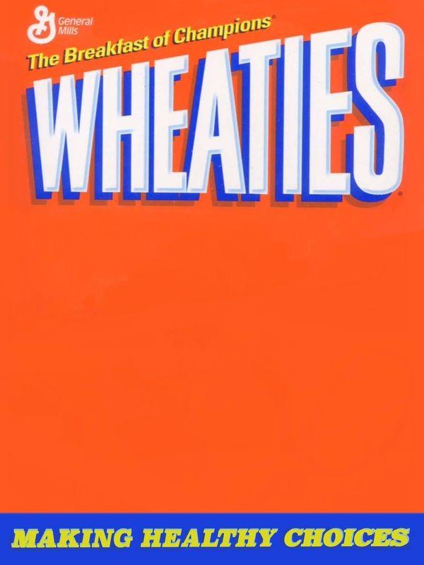 Wheaties Logo - On the Front of a Wheaties Box