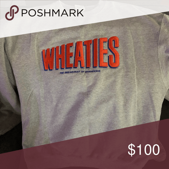 Wheaties Logo - OG vintage champions wheaties sweater -The wheaties logo It's sowed ...