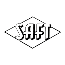 Saft Logo - Celebrating 100 Years Of Saft. Saft Batteries. We energize the world