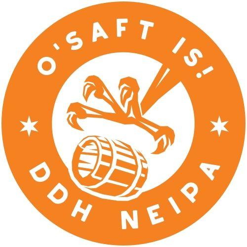 Saft Logo - BRÄUGIER Craftbier O'saft Is!