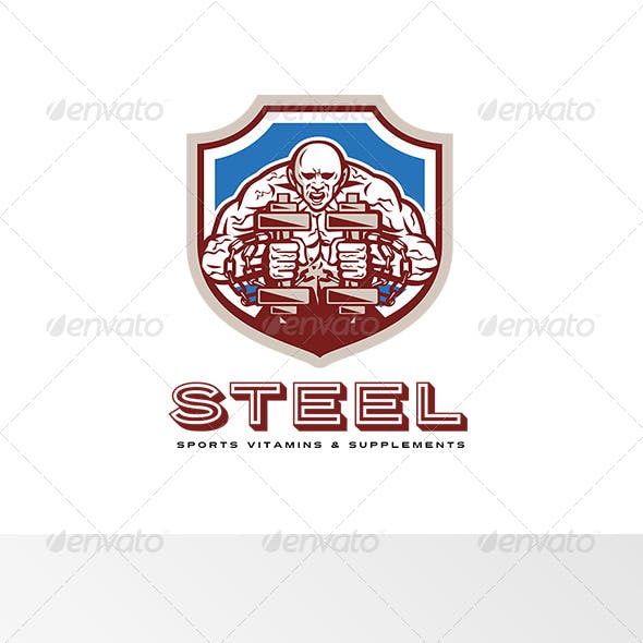 Strongman Logo - Strongman Logo Templates from GraphicRiver