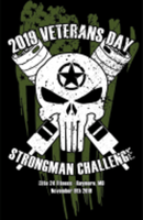 Strongman Logo - 3rd Annual Veterans Day Strongman Challenge - Raymore, MO - Running