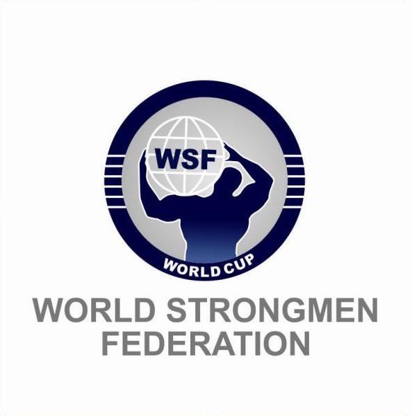 Strongman Logo - logo new wsf. World Strongmen Federation
