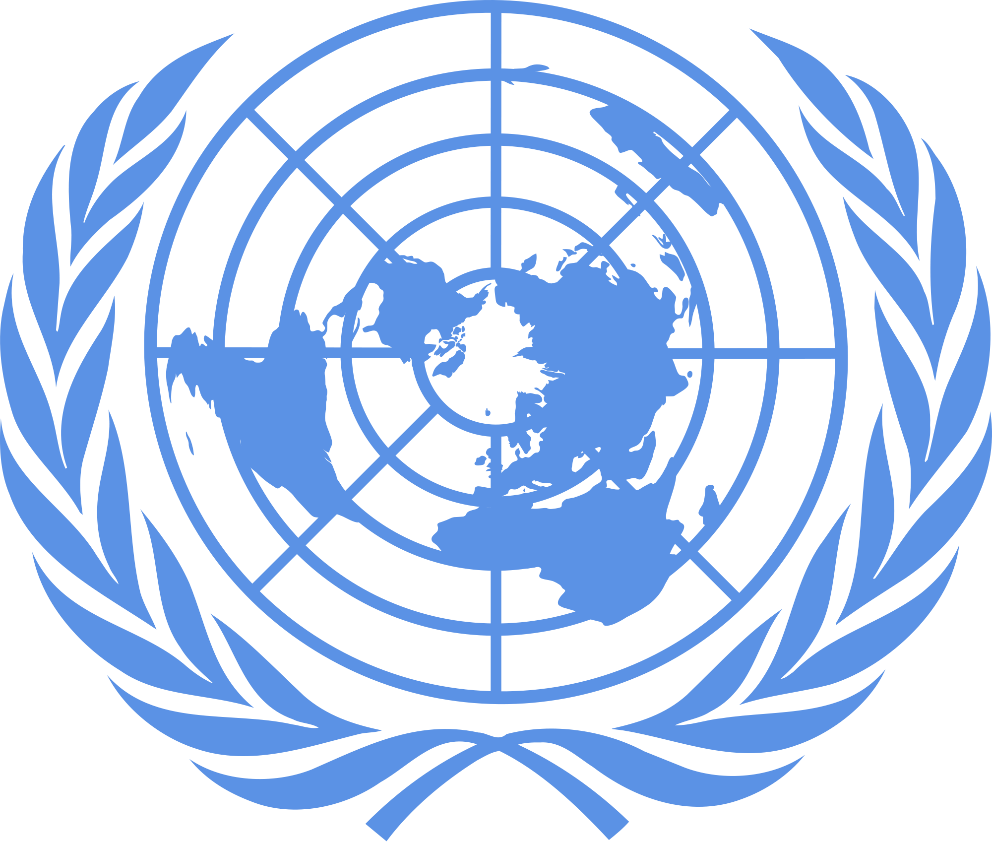 ONU Logo - United Nations Emblem transparent PNG