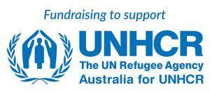 UNHCR Logo - Walk a mile in a refugees shoes