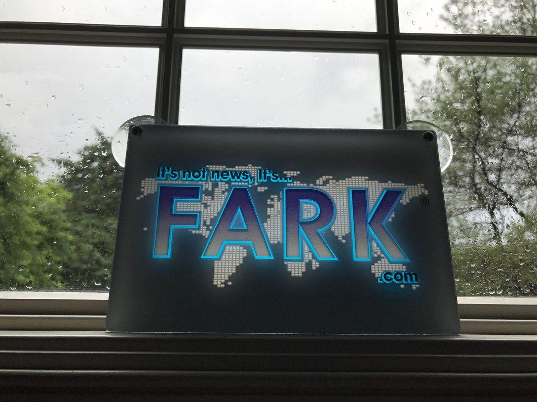 FARK Logo - Fark Logo Illuminated Sign