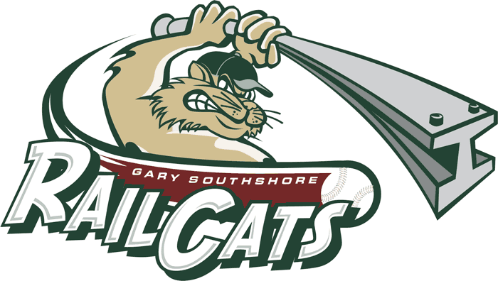 RailCats Logo - Gary SouthShore RailCats Primary Logo League NoL