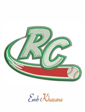 RailCats Logo - Gary SouthShore RailCats Logo embroidery design