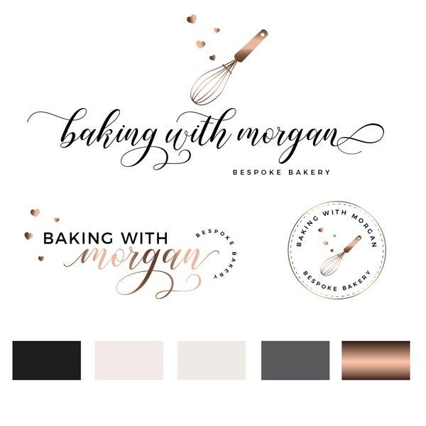 Baking Logo - Baking with Morgan Logo Set
