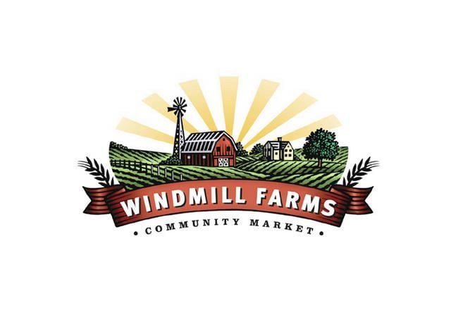 Farms Logo - Steven Noble Illustrations: Windmill Farms logo