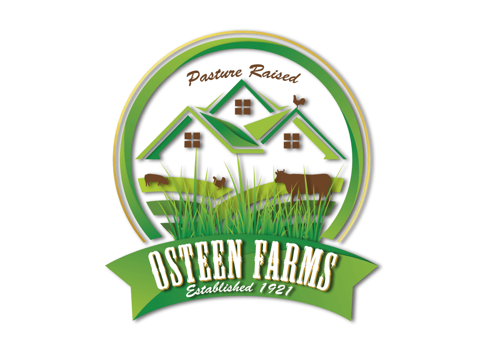 Farms Logo - Osteen Farms- All Natural, Pasture Raised Meat and Eggs - Osteen Farms