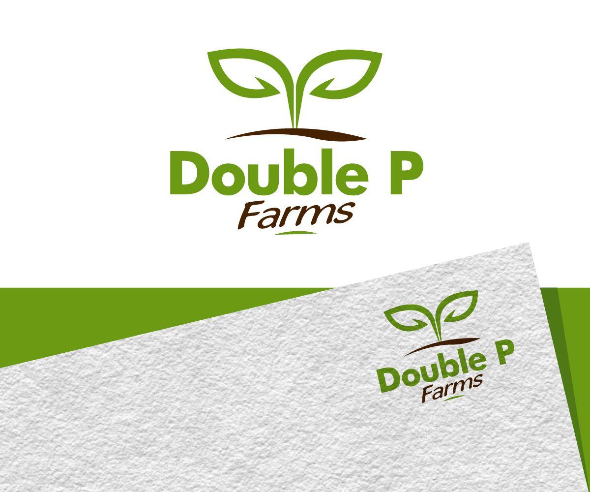 Farms Logo - Bold, Masculine Logo Design for Double P Farms by Jay Design ...