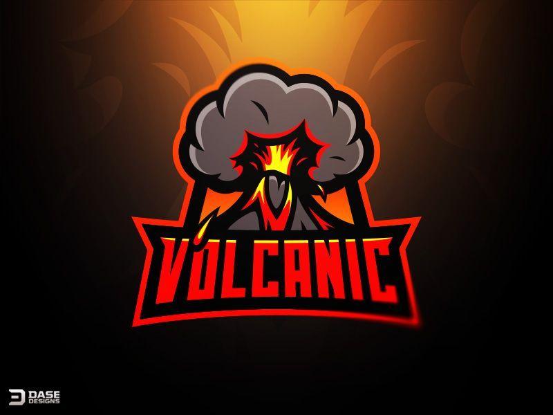 Volcanoes Logo - Volcano Esports Logo. mascot logos. Esports logo, Sports team