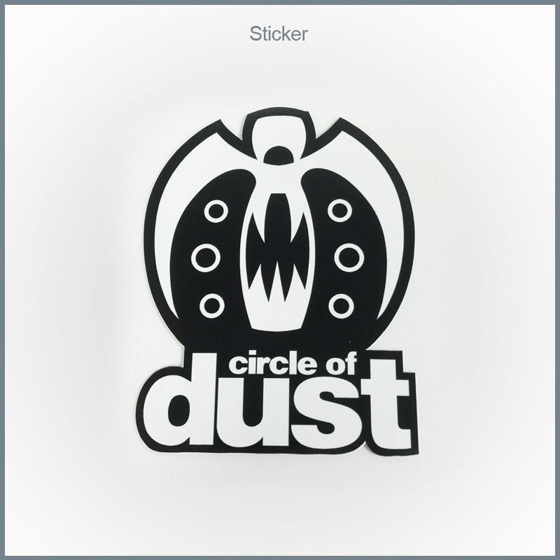 Dust Logo - Circle of Dust Logo Die-Cut Sticker