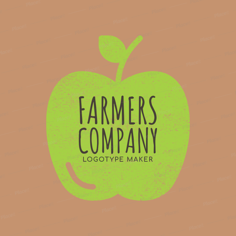 Farms Logo - Farmers Market Logo Maker - Stamp Graphics a1125