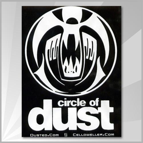 Dust Logo - Circle of Dust Logo Sticker