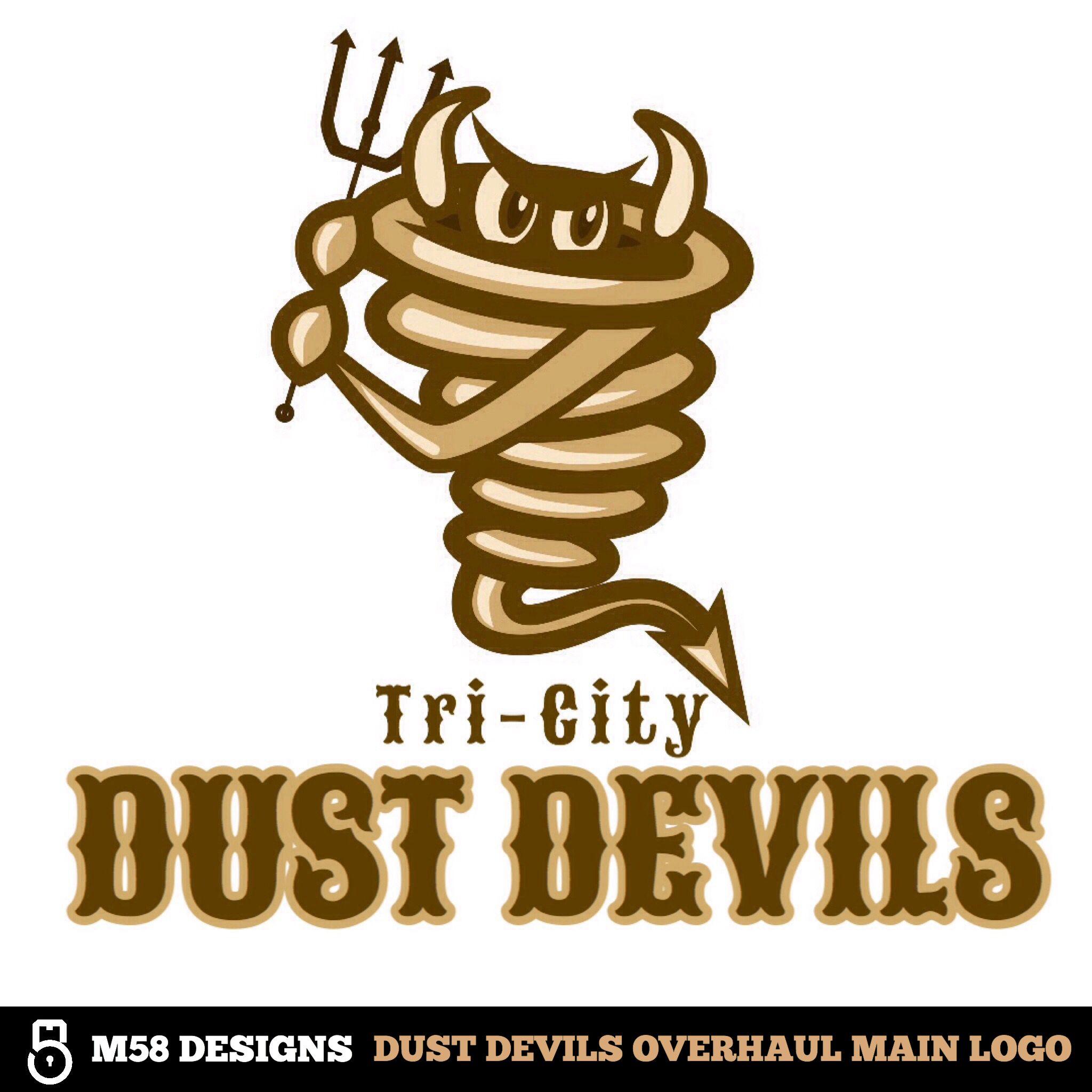 Dust Logo - Tri City Dust Devils Overhaul (Updated 1 7)