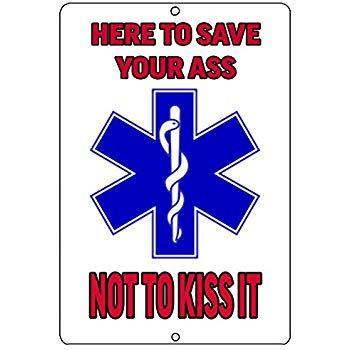 Paramedic Logo - Amazon.com: Rogue River Tactical Funny EMT EMS Paramedic Logo Metal ...