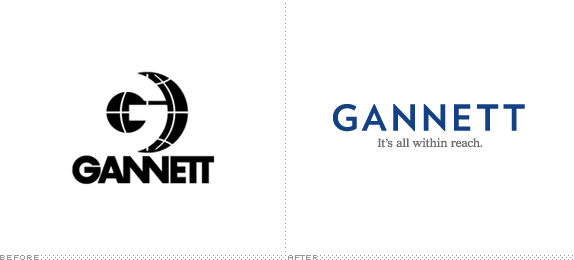 Gannett Logo - Brand New: Gannett Loses Globe, Wins Little