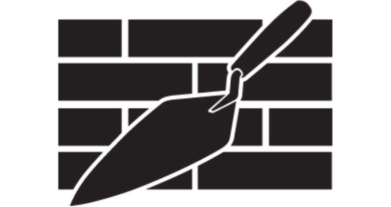 Bricklayer Logo - Logo, Bricklayer Trowel