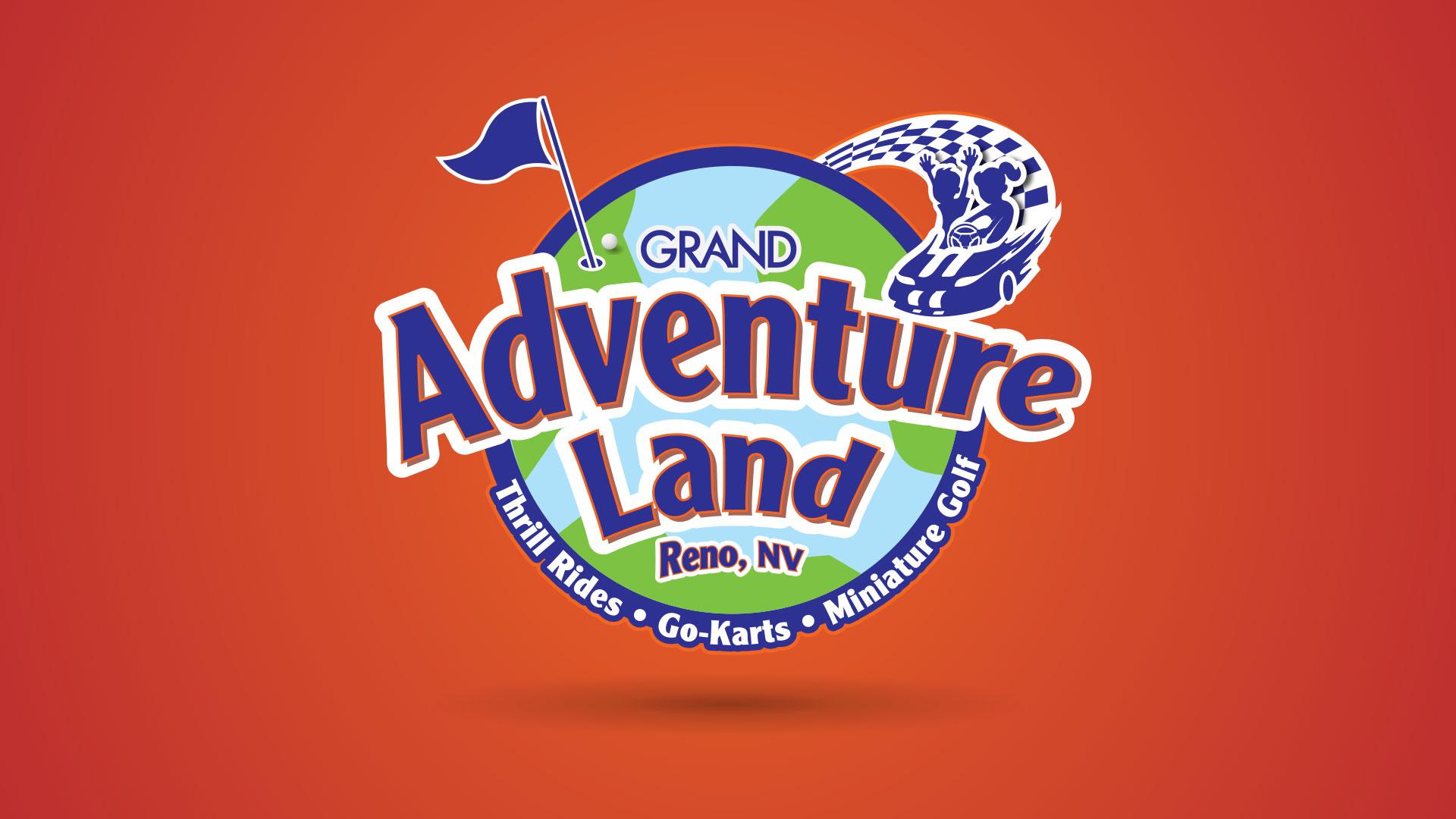 Adventureland Logo - Grand Adventure Land Logo - TR Design Studio