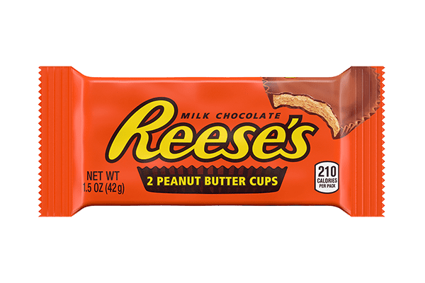 Reese's Logo - REESE'S Peanut Butter and Chocolate Candy | HERSHEY'S