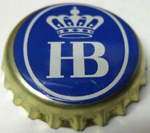 Hofbrau Logo - Details about HB HOFBRAU gold edge Beer CROWN, Bottle Cap w/ Crown,  Munchen, GERMANY, NICE