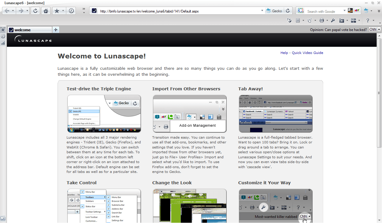 Lunascape Logo - Windows Lunascape browser offers ability to switch rendering