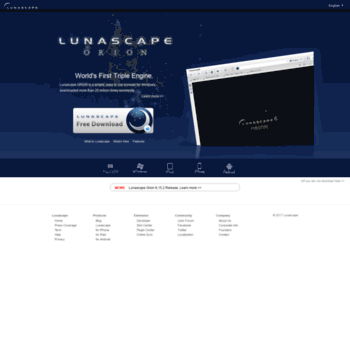 Lunascape Logo - lunascape.tv at WI. Lunascape - simple easy to use multi-featured ...
