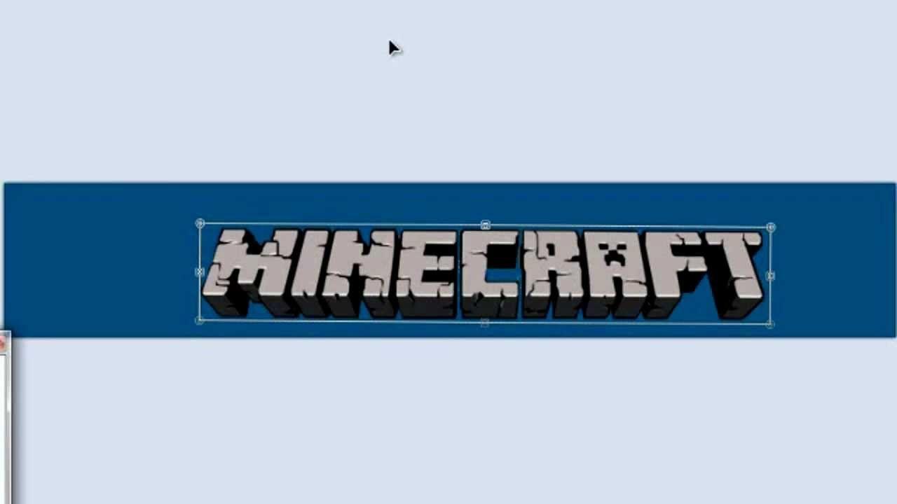 Micraft Logo - Minecraft Logo Editing:Tutorial