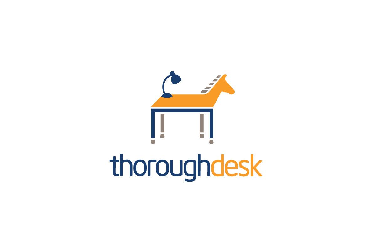 Desk Logo - Thoroughdesk Desk Horse Logo
