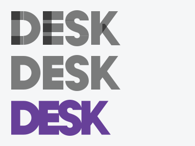 Desk Logo - Desk Logo by John Ashenden for H1 Studios on Dribbble