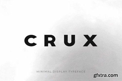 Crux Logo - CRUX Display Headline Logo Typeface GfxStudy